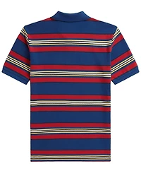 Polo Ralph Lauren Boys' 8-20 Striped Cotton Mesh Shirt