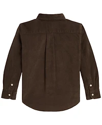 Polo Ralph Lauren Boys' 2T-7 Bear Cotton Corduroy Shirt