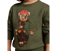 Polo Ralph Lauren Boys' 2T-7 Bear Sweater