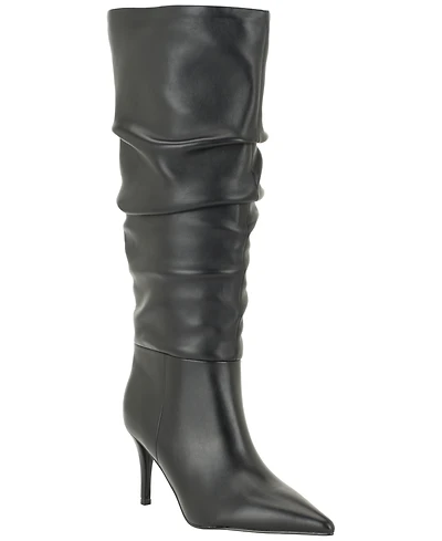 Guess Women's Canteen Slouchy Scrunched Stiletto Tall Boots