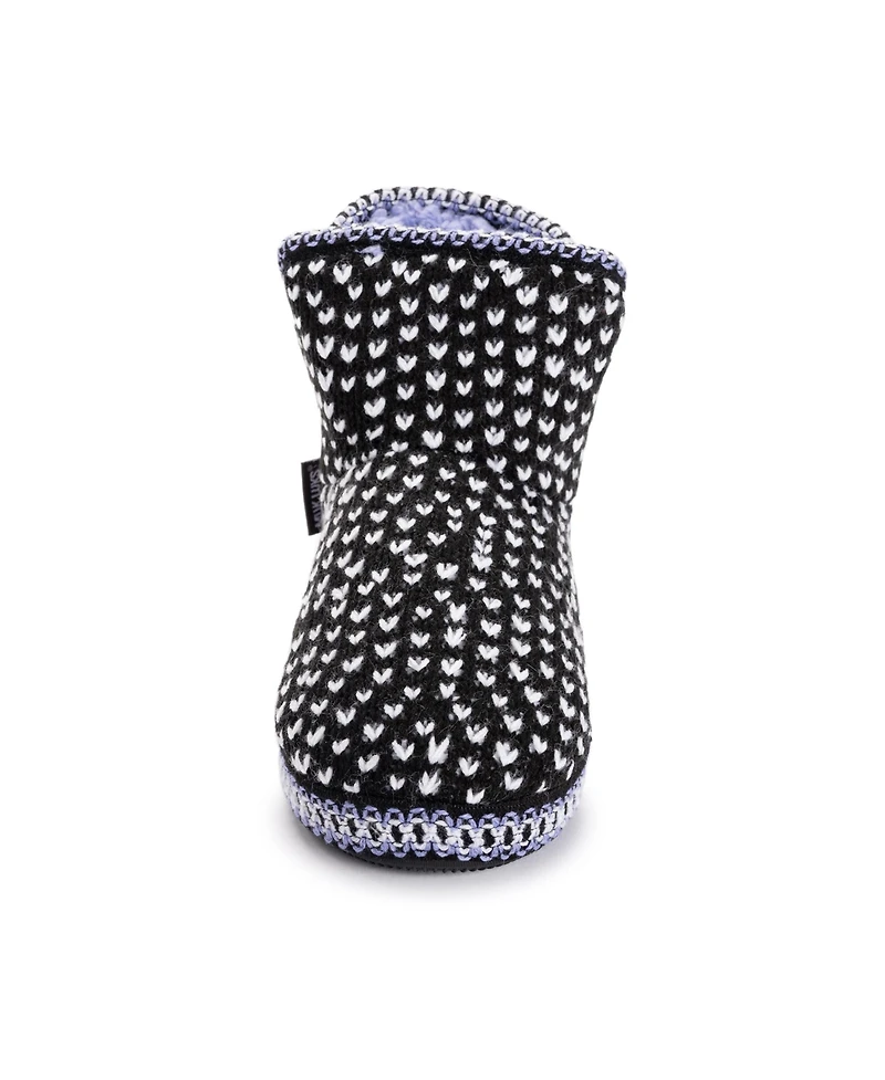 Muk Luks Women's Leigh Bootie Slippers