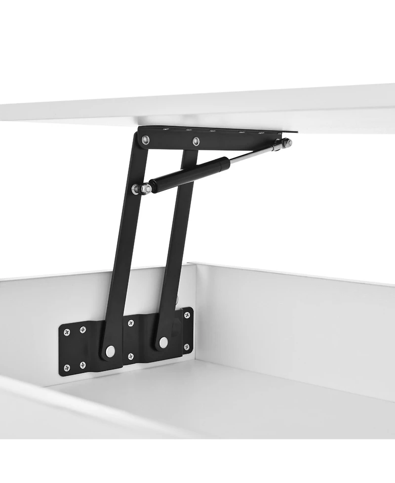 Flynama 39.3" Lift Top Coffee Table with Led Lights