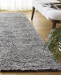 Safavieh Ravine Shag RVE358F 2'2"x8' Runner Area Rug