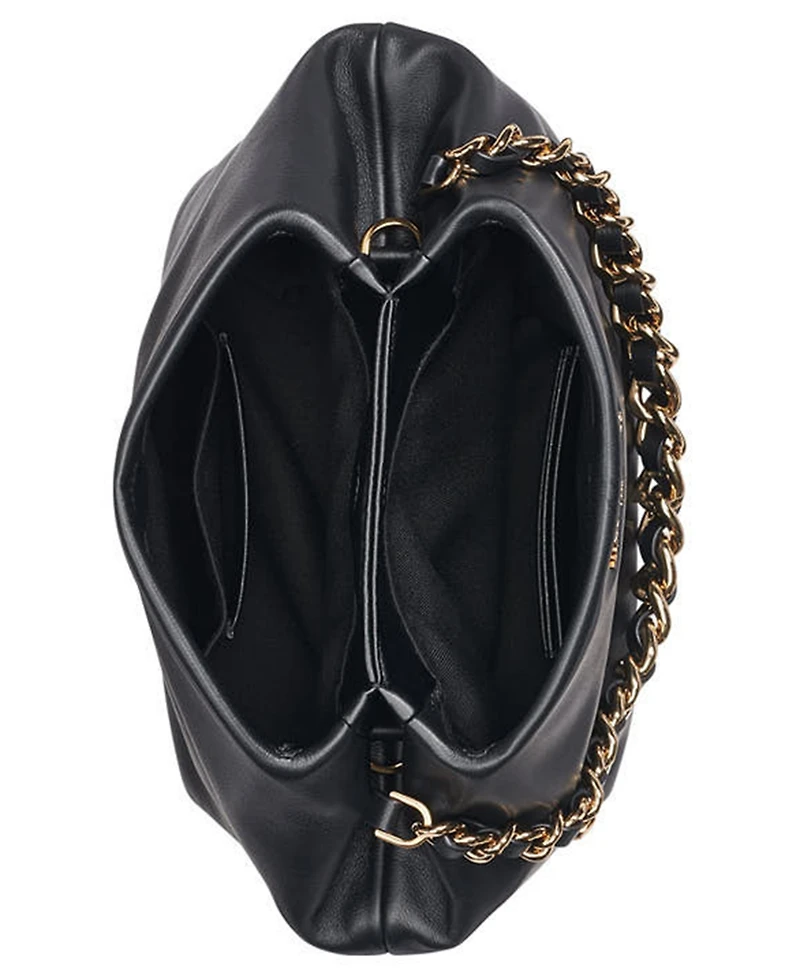 Karl Lagerfeld Paris Giovanna Medium Leather Clutch Handbag