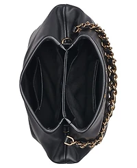 Karl Lagerfeld Paris Giovanna Medium Leather Clutch Handbag