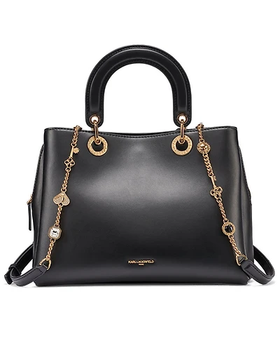 Karl Lagerfeld Paris Benoite Medium Satchel Handbag