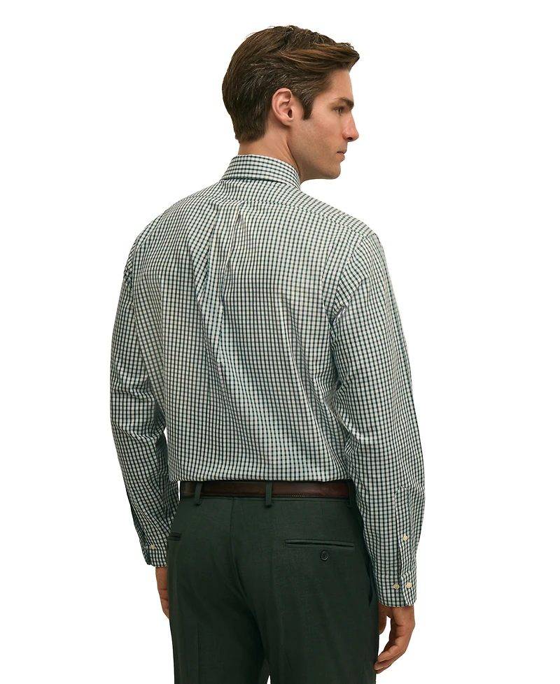 B by Brooks Brothers Men's Polo Button-Down Dress Shirt