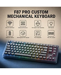 Lofree 75 Percent Wireless Hot-Swappable Rechargeable Mechanical Gaming Keyboard