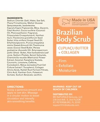 M3 Naturals Brazilian Body Scrub, 16 Ounce