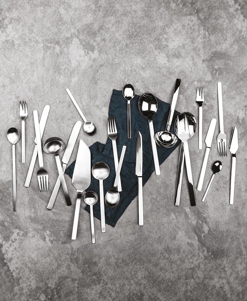 Mepra Gift Box Cake Forks Stile Flatware Set, Set of 6