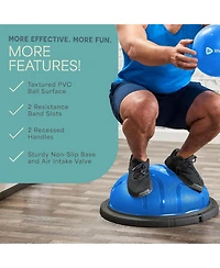 Lifepro Half Balance Ball Trainer – Stability for Exercise, Non-Slip Workout Equipment Home Gym Training