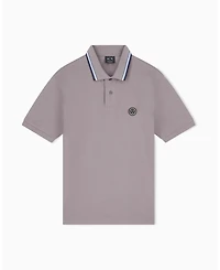A|X Armani Exchange Men's Short Sleeves Pique Tipping Polo Shirt