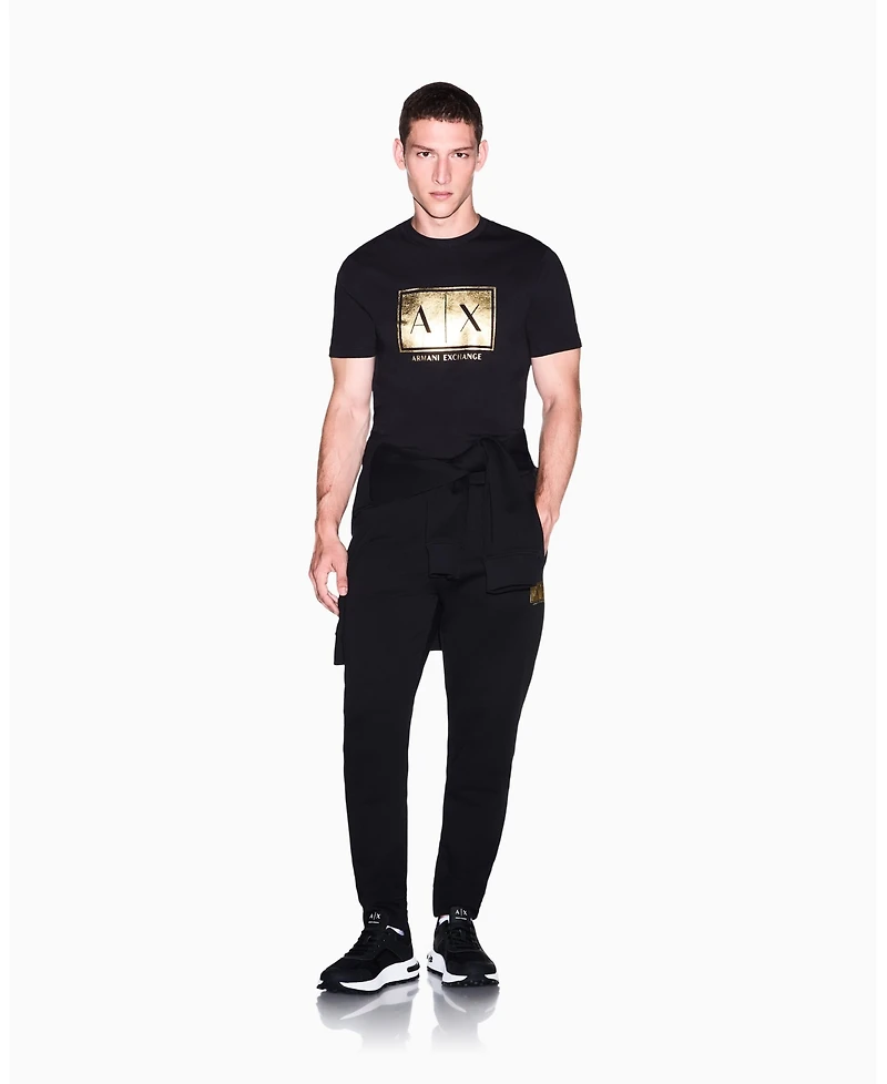 A|X Armani Exchange Men's Box Logo T-Shirt