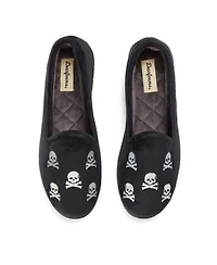 Dearfoams Women's Halloween Velour Closed Back Slippers