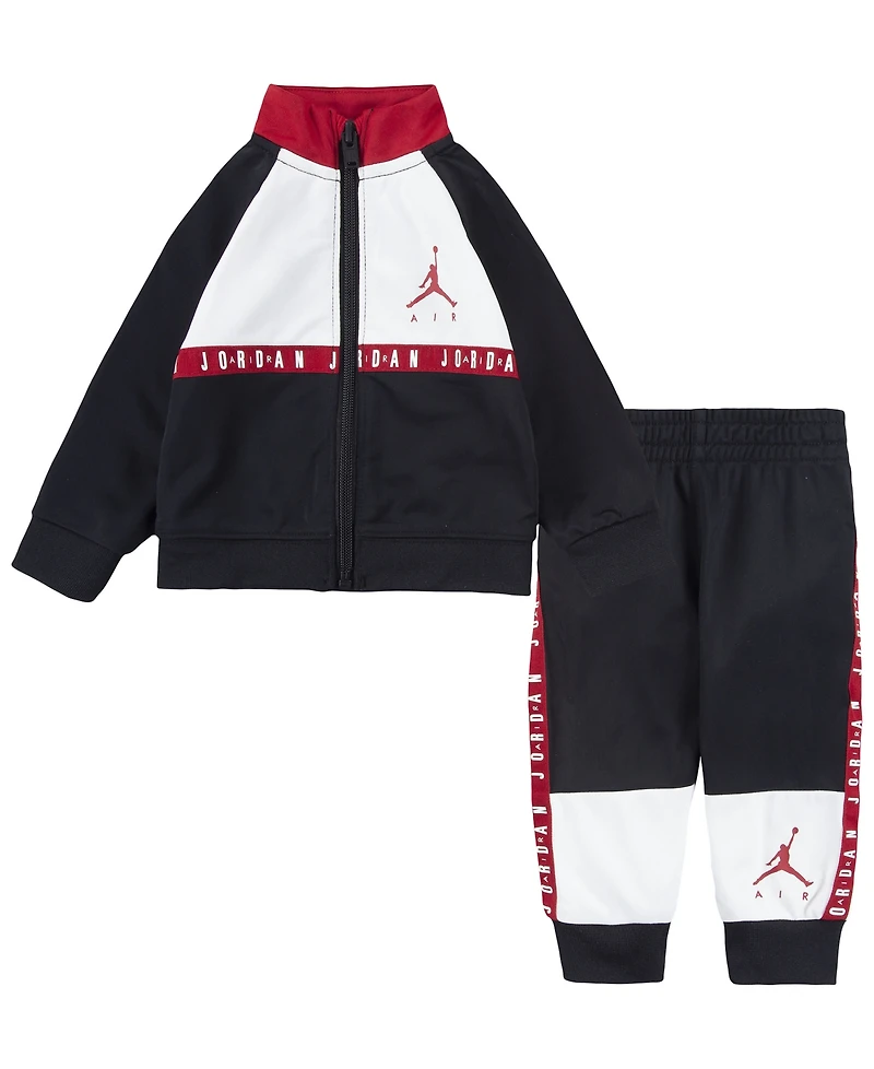 Jordan Baby Boys' Air Color-Block Tricot Tracksuit and Pants, 2-Piece Set