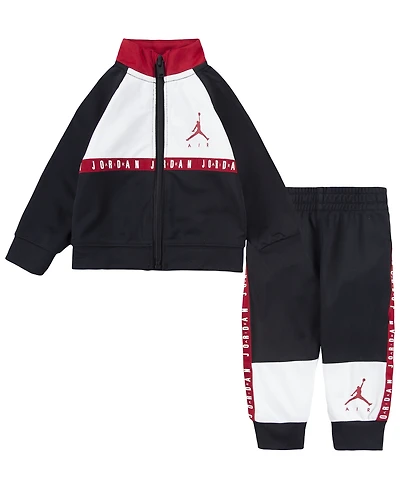 Jordan Baby Boys' Air Color-Block Tricot Tracksuit and Pants, 2-Piece Set