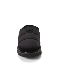 Dearfoams Women's Fireside by Greta Sport Nylon Puff Clog Water Repellent Slippers
