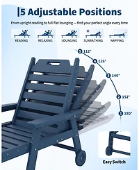 Hdpe Lounge Chair 2-Pack