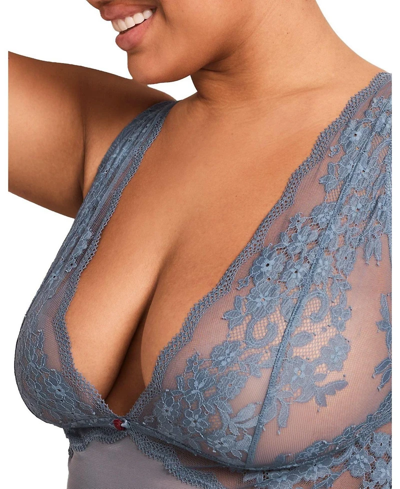 Adore Me Plus Nedda Babydoll Lingerie