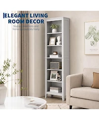 6-Tier Bookshelf