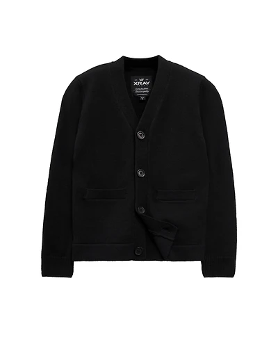 Xray Boy's 4-18 Classic Knit Cardigan Sweater