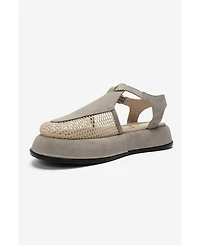 Forever and Always Shoes Women's Lurelia Leather Platform Sandal