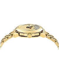 Versace Women's Dylos Ip Gunmetal Stainless Steel Bracelet Watch 39mm