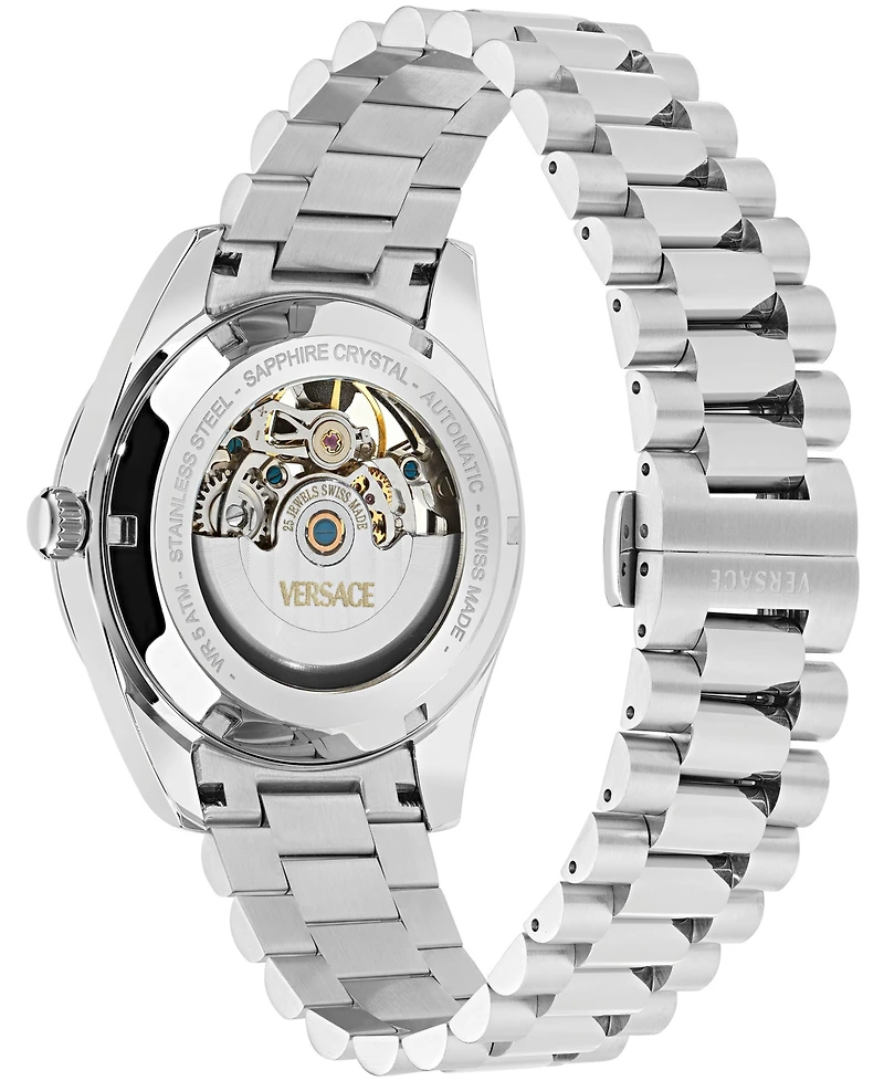 Versace Men's Millenyium Automatic Two-Tone Stainless Steel Bracelet Watch 40mm