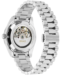 Versace Men's Millenyium Automatic Two-Tone Stainless Steel Bracelet Watch 40mm