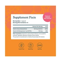 Youtheory K2D3 Essential Daily Vitamins