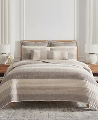 Levtex Home Sand Stripes Textured Quilt