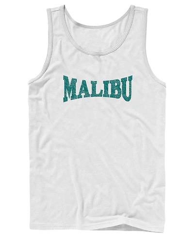 Fifth Sun Men's Malibu Vintage Collegiate Logo Graphic Tank Top