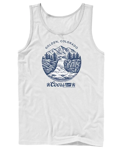 Fifth Sun Men's Coors Golden Colorado Hops Graphic Tank Top
