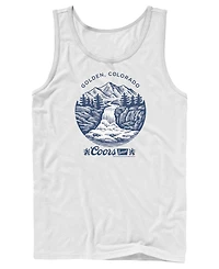 Fifth Sun Men's Coors Golden Colorado Hops Graphic Tank Top