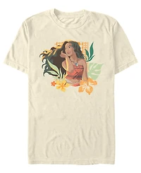 Fifth Sun Men's Moana Live Action Happy Moana Graphic T-Shirt