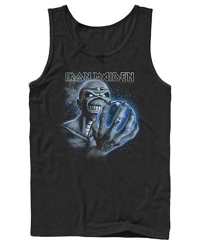 Fifth Sun Men's Iron Maiden Eddie Planet Graphic Tank Top