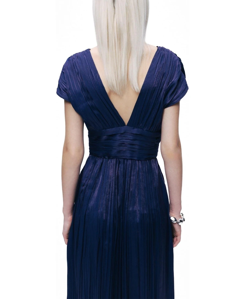 Nocturne Women's V-Neck Midi Dress