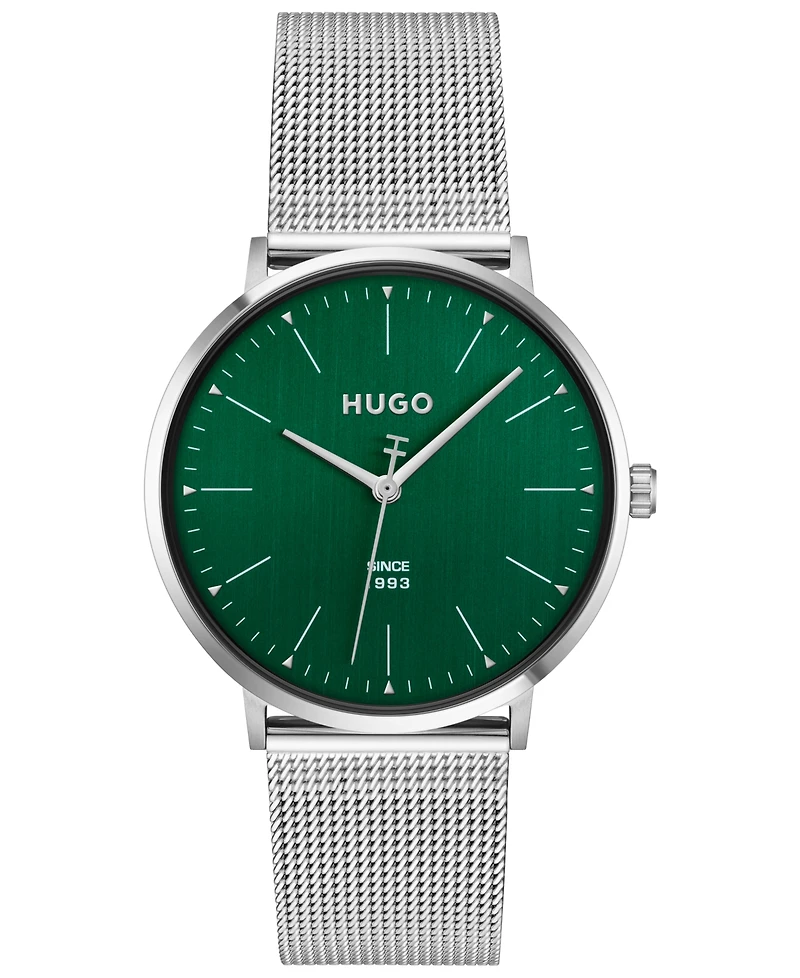 Hugo Boss Men's Style Quartz Stainless Steel Watch 40mm