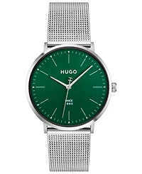 Hugo Boss Men's Style Quartz Stainless Steel Watch 40mm