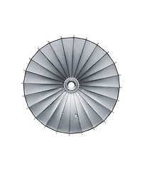 Godox 128 Parabolic Light Focusing System Kit 50-Inch Reflector for Various Strobe Lights