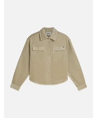 Scotch & Soda Women's Corduroy Long-Sleeve Button-Up Shirt