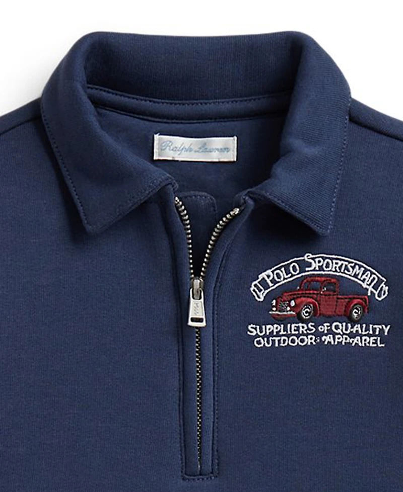 Polo Ralph Lauren Baby Boys' Polo Sportsman Fleece Sweatshirt and Pants, 2- Piece Set