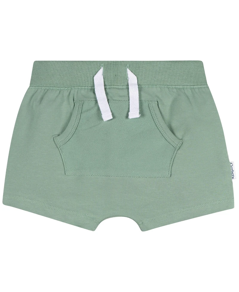 Gerber Baby Boys'(0-24M) Shorts - 2-Pack