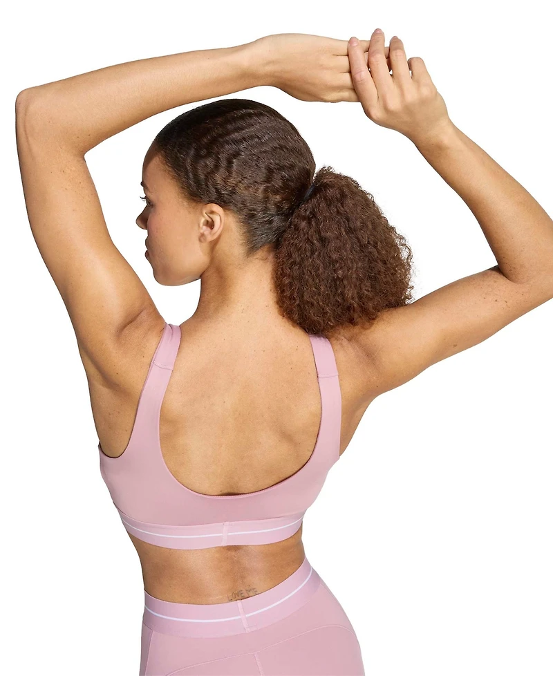 adidas Women's Regular Wireless Scoop Neck Pull-On Sports Bra