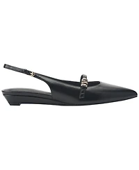 Marc Fisher Women's Kindy Demi-Wedge Slingback Dress Flats