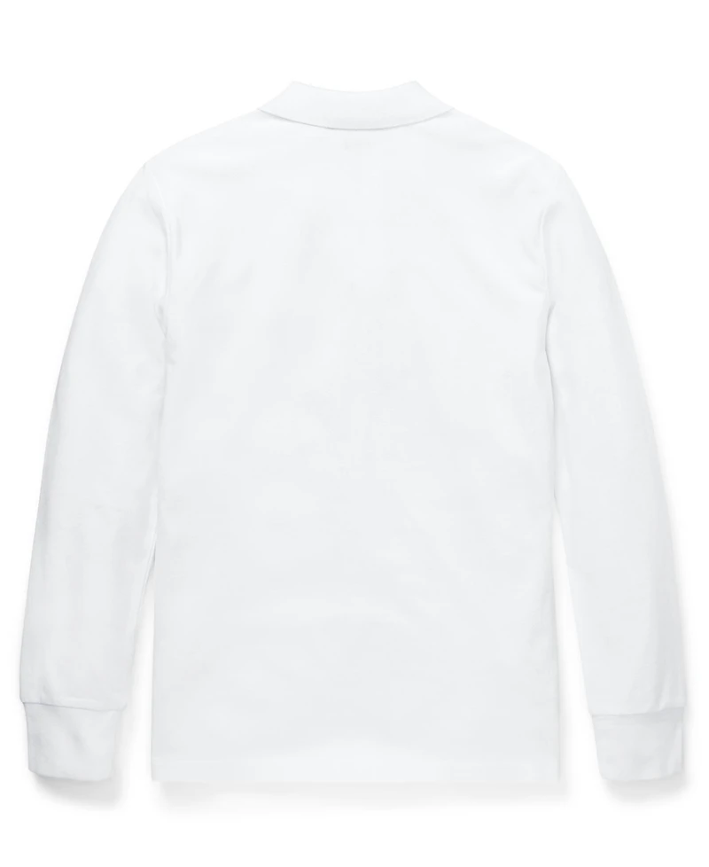 Polo Ralph Lauren Boys' 8-20 Cotton Mesh Long-Sleeve Shirt