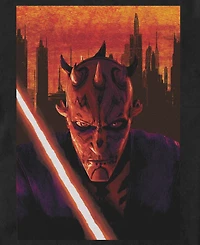Fifth Sun Men's Darth Maul Graphic T-Shirt