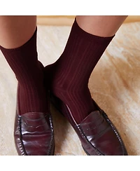 Stems Eco-conscious Cashmere Crew Socks
