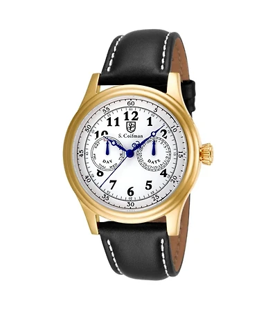 Invicta S.Coifman Men's Heritage Chronograph Dial Stainless Steel Bracelet Watch