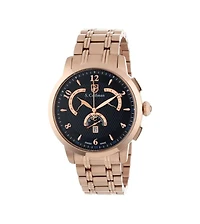 Invicta S.Coifman Men's Heritage Chronograph Silver Dial Stainless Steel Bracelet Watch